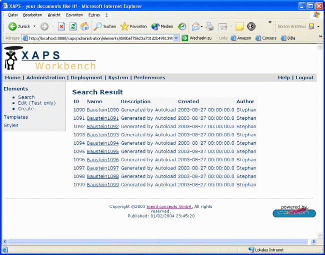 XAPS Workbench